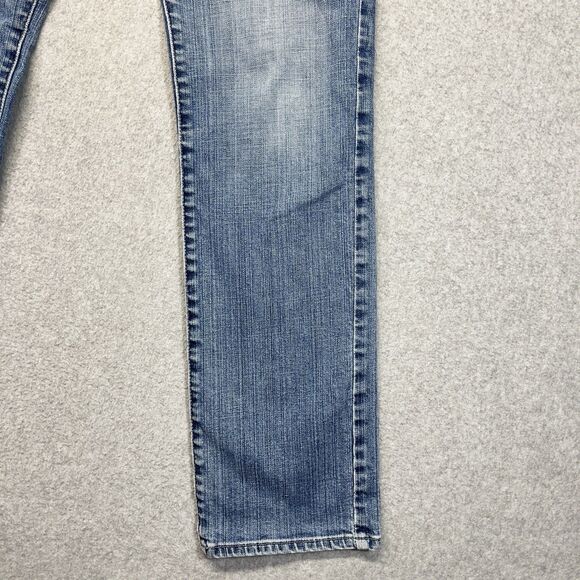 Lucky Brand Lola Straight Jeans Women’s 12/31 Medium Wash Denim Gene Montesano - Picture 4 of 16